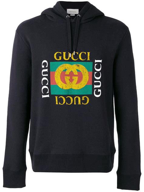 black gucci hoodie price|black Gucci hoodie men.